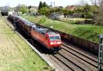 Am 29.04.2015 kam die 185 046-0 von der DB aus Richtung Stendal und fuhr weiter in Richtung Hannover .