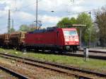Am 30.04.2015 kam die 185 283-9 von der DB aus Richtung Magdeburg nach Stendal und fuhr weiter in Richtung Hannover .