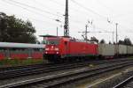 Am 17.09.2015 kam die 185 275-5 von der DB aus Richtung Salzwedel nach Stendal und fuhr weiter in Richtung Magdeburg .