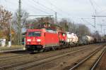 Am 04.03.2016 kamen die 185 255-7 und die 335 103-8 von der DB   aus Richtung Magdeburg nach Niederndodeleben und fuhr weiter in Richtung Braunschweig .