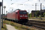 Am 17.07.2016 kam die 185 182-3 von DB Schenker  aus Richtung Wittenberge nach Stendal und fuhr weiter in Richtung Magdeburg .