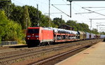 Am 15.09.2016 kam die 185 255-7 von DB Schenker  aus Richtung Magdeburg nach Niederndodeleben und fuhr weiter in Richtung Braunschweig .