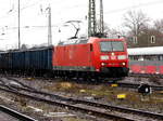 Am 19.03.2017 kam die 185 078-3 von der DB Schenker Rail Deutschland AG , aus Richtung Magdeburg nach Stendal und fuhr weiter in Richtung Braunschweig .