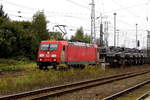 -br-6-185-db-traxx-ac1ac2/578627/am-30092017-fuhr-die-185-321-4 Am 30.09.2017 fuhr die 185 321-4 von    DB Schenker Rail Scandinavia A/S   von Stendal   nach Magdeburg . 