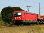 Am 12.07.2020 fuhr die 187 172-2 von  DB Cargo Deutschland AG ,von Stendal in Richtung Salzwedel .