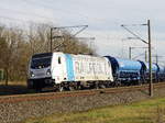 Am 28.12.2020 kam die 187 312-4   von Raildox GmbH & Co. KG,( Railpool GmbH,) aus Richtung Stendal und fuhr weiter in Richtung Wittenberge .