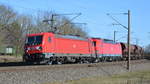 -br-6-187-traxx-f-140-ac-3/729149/am-08032021-kamen-die-187-115 Am 08.03.2021 kamen die 187 115 und die 193 376-1 von DB Cargo Deutschland AG, aus Richtung Stendal und fuhr weiter in Richtung Wittenberge .