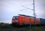 Am 7.06.2014 kam die 189 013-6 von der DB aus Richtung Salzwedel nach Stendal.