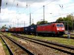 Am 31.08.2014 kam die 189 014-4 von der DB aus Richtung Magdeburg nach Stendal und fuhr weiter in Richtung Salzwedel .