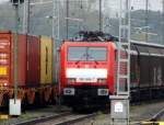 Am 14.09.2014 kam die 189 084-7 von der DB aus Richtung Hannover nach Stendal .