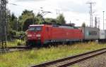 Am 02.09.2015 kam die 189 019-3 von der DB aus Richtung Salzwedel nach Stendal und fuhr weiter in Richtung Magdeburg .