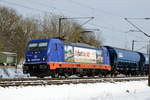 br-187-traxx-ac3-private/725437/am-01022021-kam-die-187-319-9 Am 01.02.2021 kam die 187 319-9 von Raildox GmbH & Co. KG, aus Richtung Stendal und fuhr weiter in Richtung Wittenberge .
