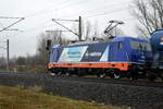 br-187-traxx-ac3-private/725651/am-04022021-kam-die-187-317-3 Am 04.02.2021 kam die 187 317-3 von Raildox GmbH & Co. KG, aus Richtung Stendal und fuhr weiter in Richtung Wittenberge .