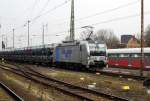 Am 16.03.2015 kam die 193 810-9 von der  RTB Cargo - Rurtalbahn Cargo GmbH, Düren  ( Railpool) aus Richtung Magdeburg nach Stendal und fuhr weiter in Richtung Hannover .