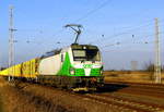 Am 29.12.2016 kam die  193 814-1 von der SETG (Railpool)  von Rostock  nach  Borstel .