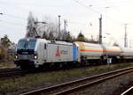 Am 21.03.2017 kam die 193 825-7  von der  VTG Rail Logistics Deutschland GmbH, ( Railpool )aus Richtung Braunschweig nach Stendal und fuhr weiter in Richtung Magdeburg .