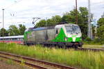 Am 02.07.2017 kam die  193 831-5 von der SETG - Salzburger Eisenbahn TransportLogistik GmbH, (ELL) aus Richtung Borstel nach Stendal und fuhr den in Richtung Braunschweig .