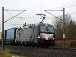 Am 04.01.2021 kam die 193 614-5 von boxXpress.de GmbH, ( MRCE) aus Richtung Wittenberge und fuhr weiter in Richtung Stendal .
