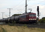 Am 30.09.2016 kam die  155 103-5 von der CLR - Cargo Logistik Rail-Service aus Richtung Stendal und fuhr nach Salzwedel .