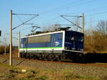 Am 19.12.2020 fuhr die 155 053-8 von der IntEgro Verkehr GmbH/PRESS   von Borstel nach Stendal .