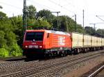 Am 06.08.2015 kam die 91 80 6189 801-4 D-WLE] (81) ex 91 80 6189 801-4 D-PRESS] aus Richtung Magdeburg nach Niederndodeleben und fuhr weiter in Richtung Braunschweig .