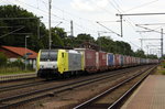 br-6-189-privatees-64-f-4-/502501/am-16062016-kam-die-189-203 Am 16.06.2016 kam die 189 203 von der ERS Railways ( MRCE dispolok ) aus Richtung Magdeburg nach Niederndodeleben und fuhr weiter in Richtung Braunschweig .