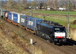 br-6-189-privatees-64-f-4-/547868/am-24032017-kam-die-185-692-1 Am 24.03.2017 kam die 185 692-1 von der ERS Railways-RRF  (   MRCE Dispolok) aus Richtung Braunschweig und fuhr weiter in Richtung Stendal .