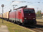 Am 09.04.2019 fuhr die 189 800-6 von der PRESS  von Borstel nach Stendal und fuhr weiter in Richtung Magdeburg .