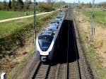 Am 16.04.2015 kam die   440 603-7 von der TLS  ENNO, gefahren metronom aus Richtung Hannover und fuhr weiter in Richtung Stendal .