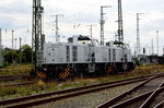 Am 04.08.2016 waren die 0001 008-7 und die  0001 007-9 von EURO Cargo Rail in Stendal abgestellt .