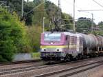 Am 24.09.2014 kam die 37027   aus Richtung Magdeburg nach Niederndodeleben und fuhr weiter in Richtung Braunschweig .