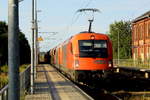 Am 09.08.2017 fuhren  die  2016 907-5 und die 1216 901    von der  RTS Rail Transport Service GmbH, von   Schwerin     nach Demker und   weiter nach Magdeburg  . 