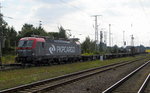 eu46-siemens-vectron-ms/512889/am-13082016-kam-die-eu46-507- Am 13.08.2016 kam die EU46-507 ( 5370 019-9 ) von der PKP Cargo aus Richtung Hannover nach Stendal und fuhr weiter in Richtung Berlin .