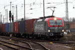 Am 09.03.2017 kam die  EU46-504 ( 91 51 5370 016-5) von der PKP Cargo aus Richtung Magdeburg nach Stendal und fuhr weiter in Richtung Braunschweig .