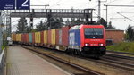 Am 03.05.2016 kam die 482 049-4 von METRANS (SBB Cargo) aus Richtung Braunschweig nach Niederndodeleben und fuhr weiter in Richtung Magdeburg .