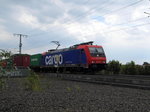 Am 29.07.2016 kam die  482 041-1 von der HSL Logistik ( SBB Cargo )  aus Richtung Stendal und fuhr nach   Salzwedel .