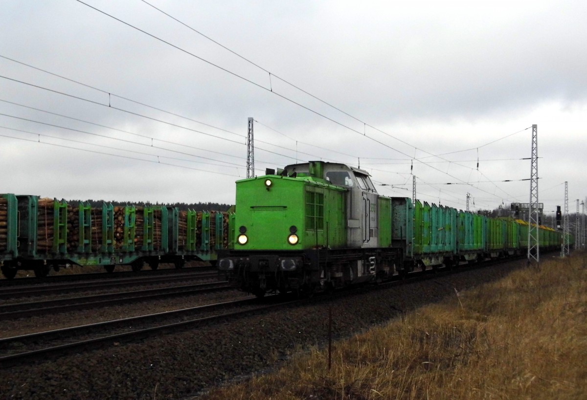 Am 02.02.2015 kam die 202 787-8 von der SETG aus Niedergörne nach Borstel bei Stendal .