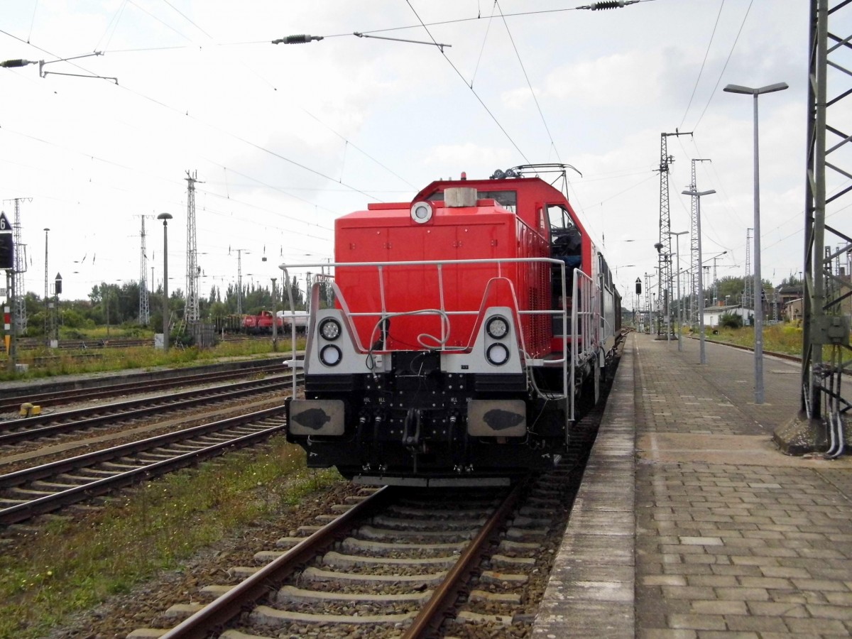 Am 04.09.2015   Testfahrten mit der 139 558-1 von der railadventure und die  1002 004-6 von der DB (ALS) in Stendal .