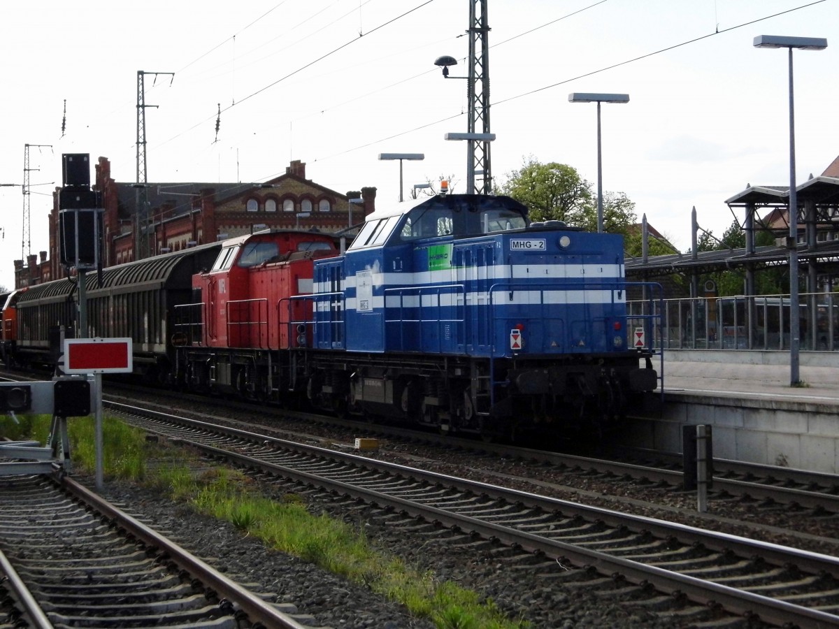 Am 06.05.2015 stand die 1001 006-8 von der MHG in Stendal .