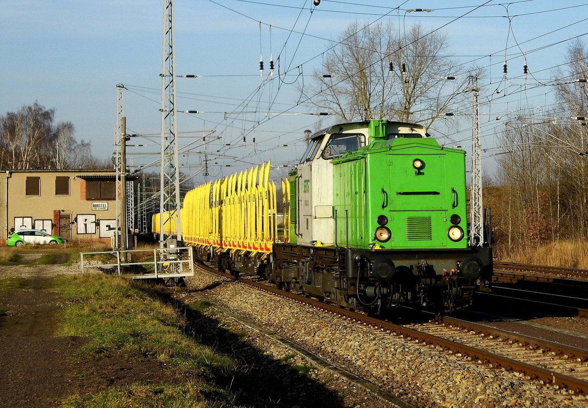 Am 10.01.2018 fuhr die  202 287-9 von der SETG von Niedergörne nach Borstel . 

(Schönen Gruß an dem TF ) 