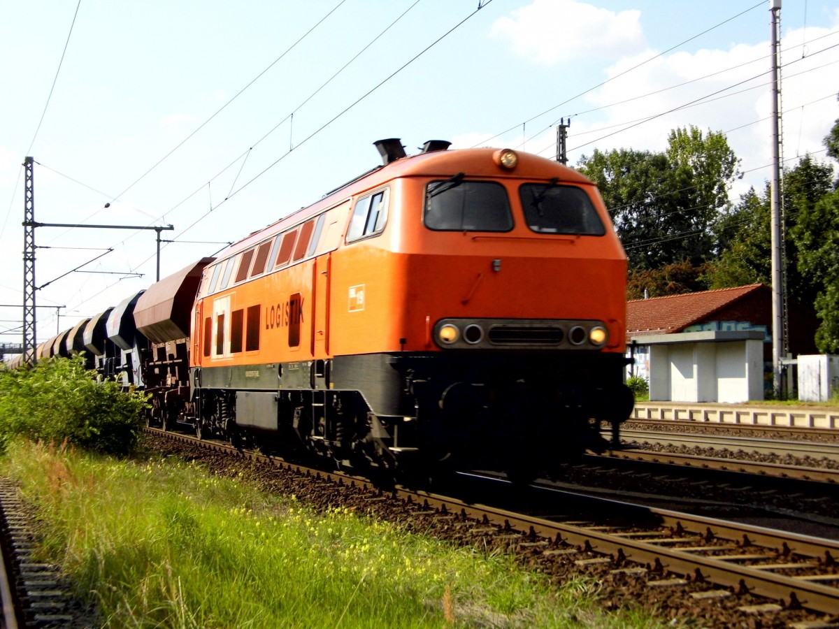 Am 10.09.2015 kam die  225 015-7 Lok 19 von der BBL LOGISTIK  aus Richtung Braunschweig nach Niederndodeleben und fuhr weiter in Richtung Magdeburg .