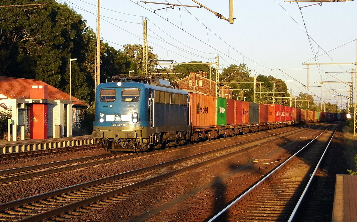 Am 15.09.2016 kam die  140 047-9 von MATRANS (Press) aus Richtung Magdeburg nach Niederndodeleben und fuhr weiter in Richtung Braunschweig .