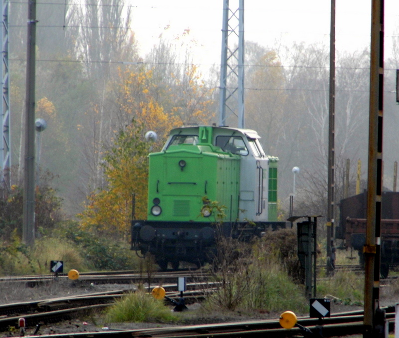 Am 15.11.2014 war die 202 287-9 von der SETG  in Stendal abgestellt .
