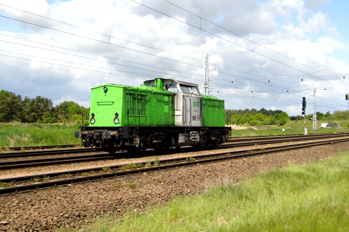  Am 17.05.2015 Rangierfahrt die 202 787-8 von der SETG bei Borstel bei Stendal .