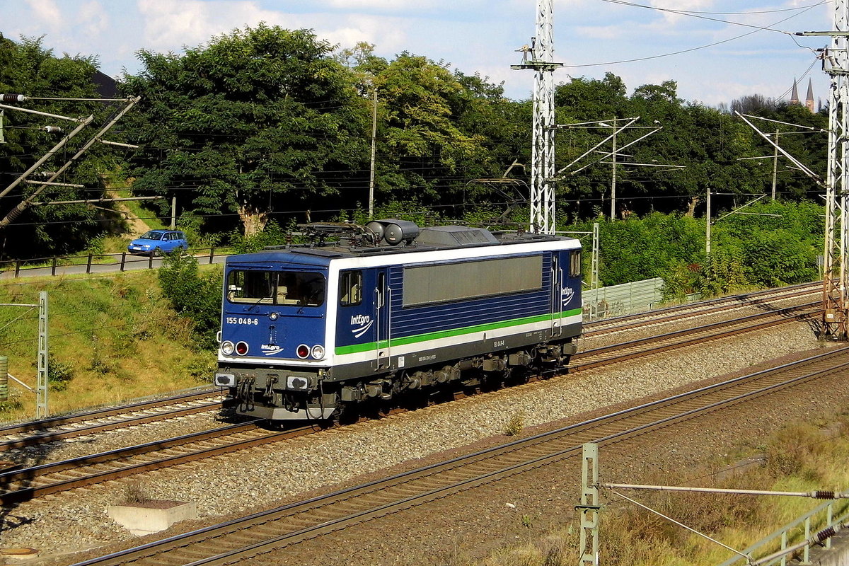  Am 18.09.2017 fuhr die 155 048-6 von der IntEgro (Press) von Stendal nach Borstel .