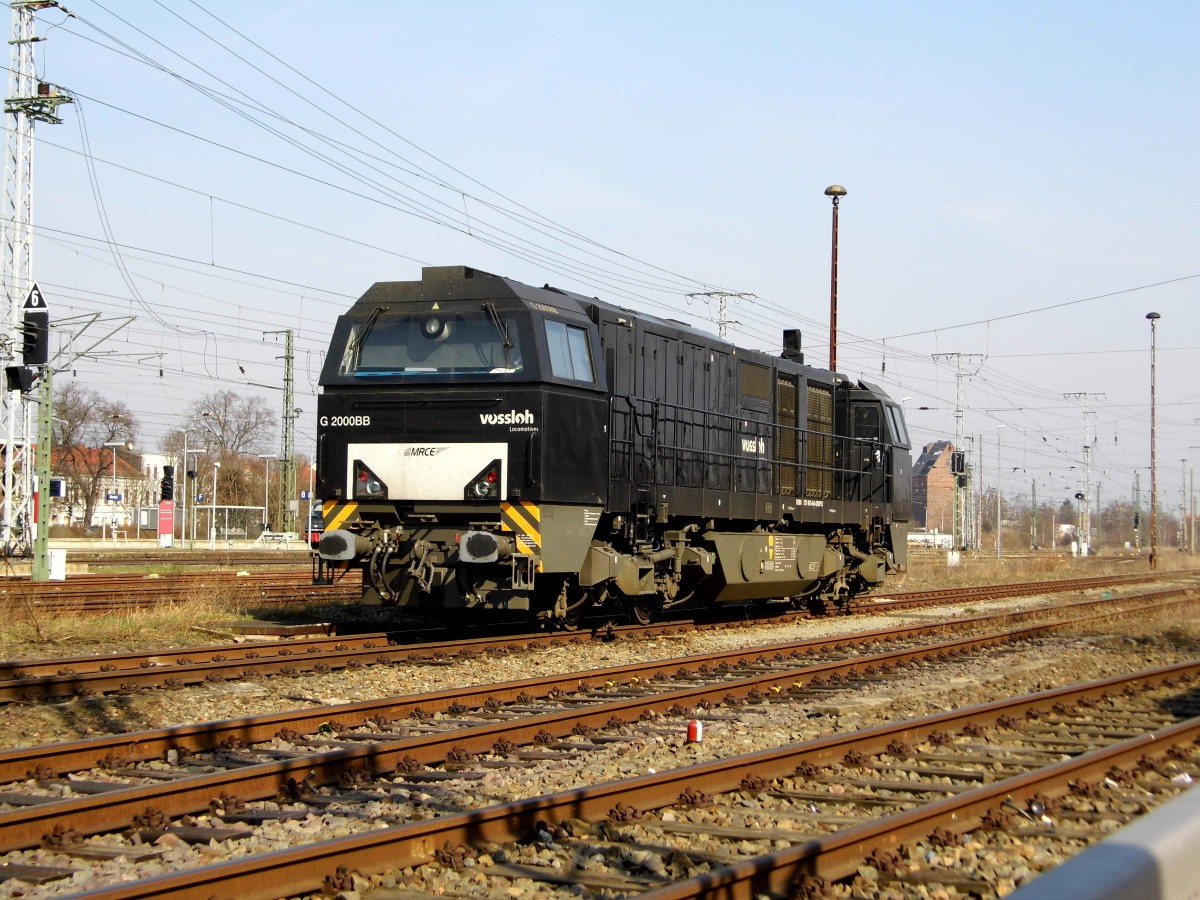 Am 20.03.2015 war die 1272 407-8 von der MRCE dispolok in Stendal abgestellt .