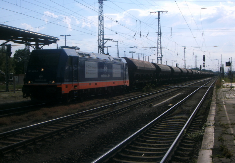 Am 20.05.2014 kam die 158 409-0  von raildox  aus Richtung Wittenberge nach Stendal und fuhr weiter in Richtung Magdeburg. 
