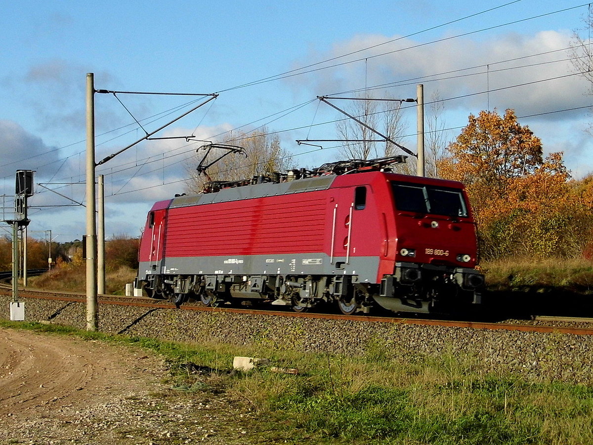 Am 20.11.2020 fuhr die 189 800-6 von der PRESS von Borstel nach Stendal .
