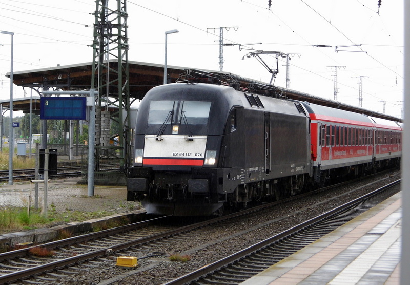 Am 24.07.2014 kam 182 570 mit dem IRE von Hamburg nach Stendal und fuhr weiter in Richtung Berlin .
