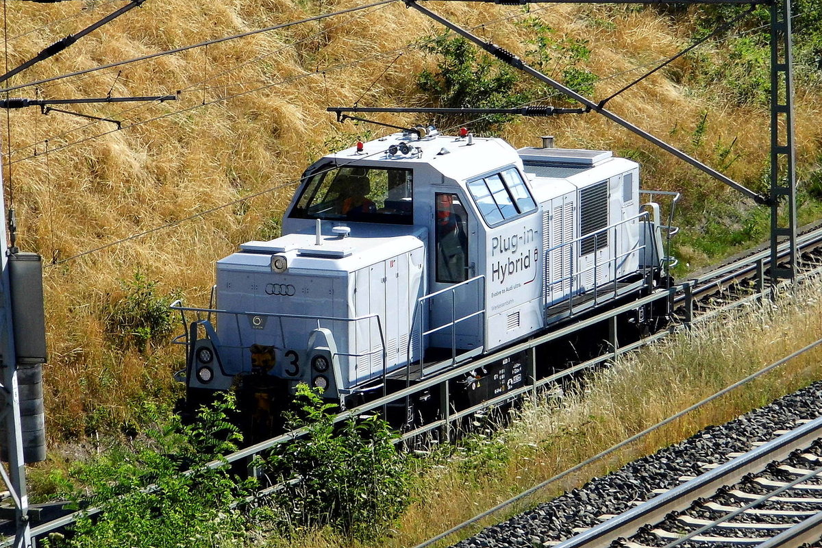 Am 24.07.2018 kam die 1002 -  von der V.A.G. Transport GmbH & Co. OHG,  von Stendal und fuhr weiter in Richtung Braunschweig.